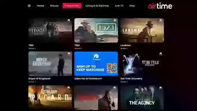 Techlive Launches North American Airtime Service with Premium Entertainment from Paramount 